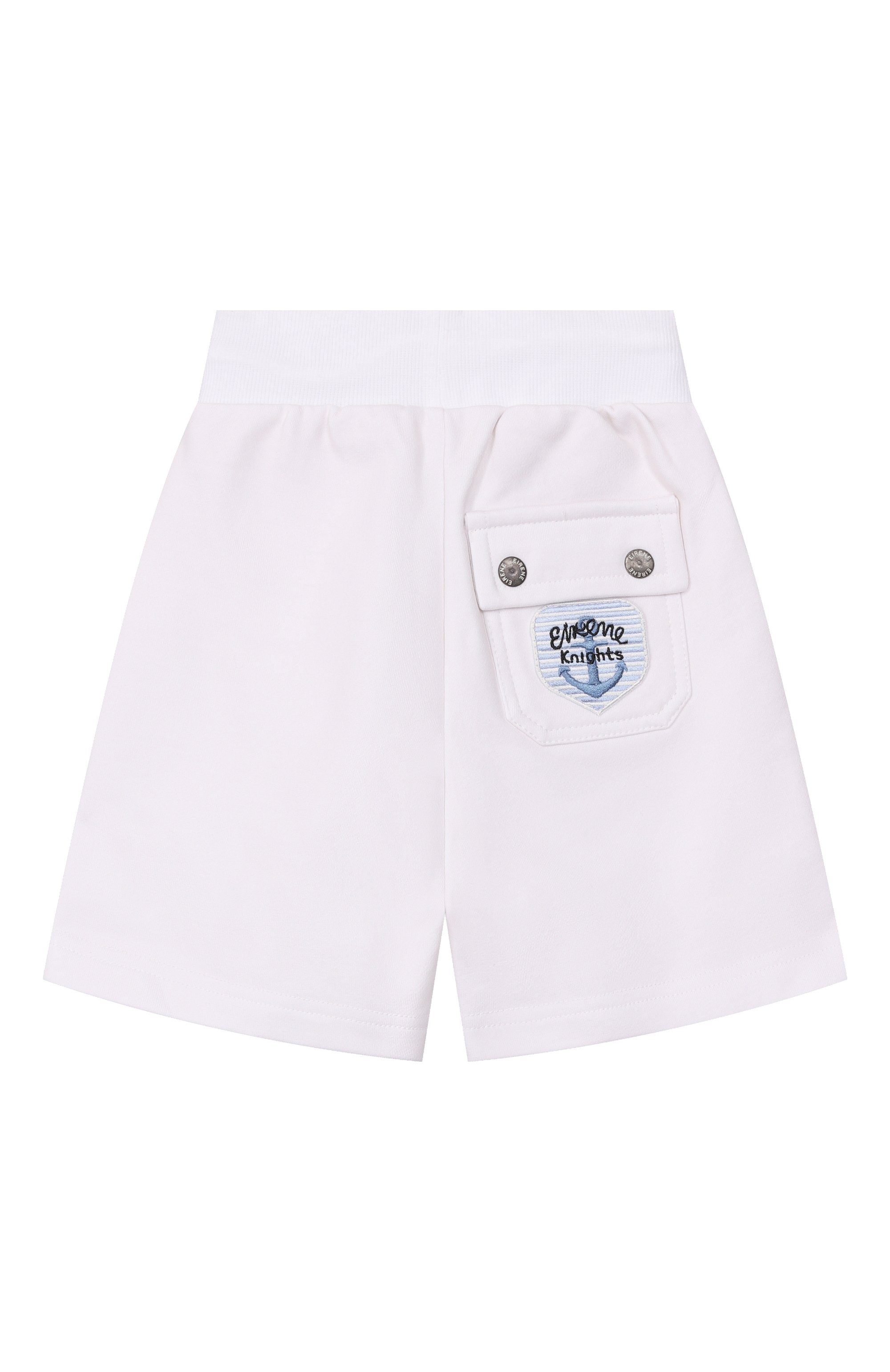 Хлопковые шорты EIRENE молочного цвета по цене 7345 руб., арт. SS26124Y, фото 2 Хлопковые шорты EIRENE, арт. SS26124Y, фото 2