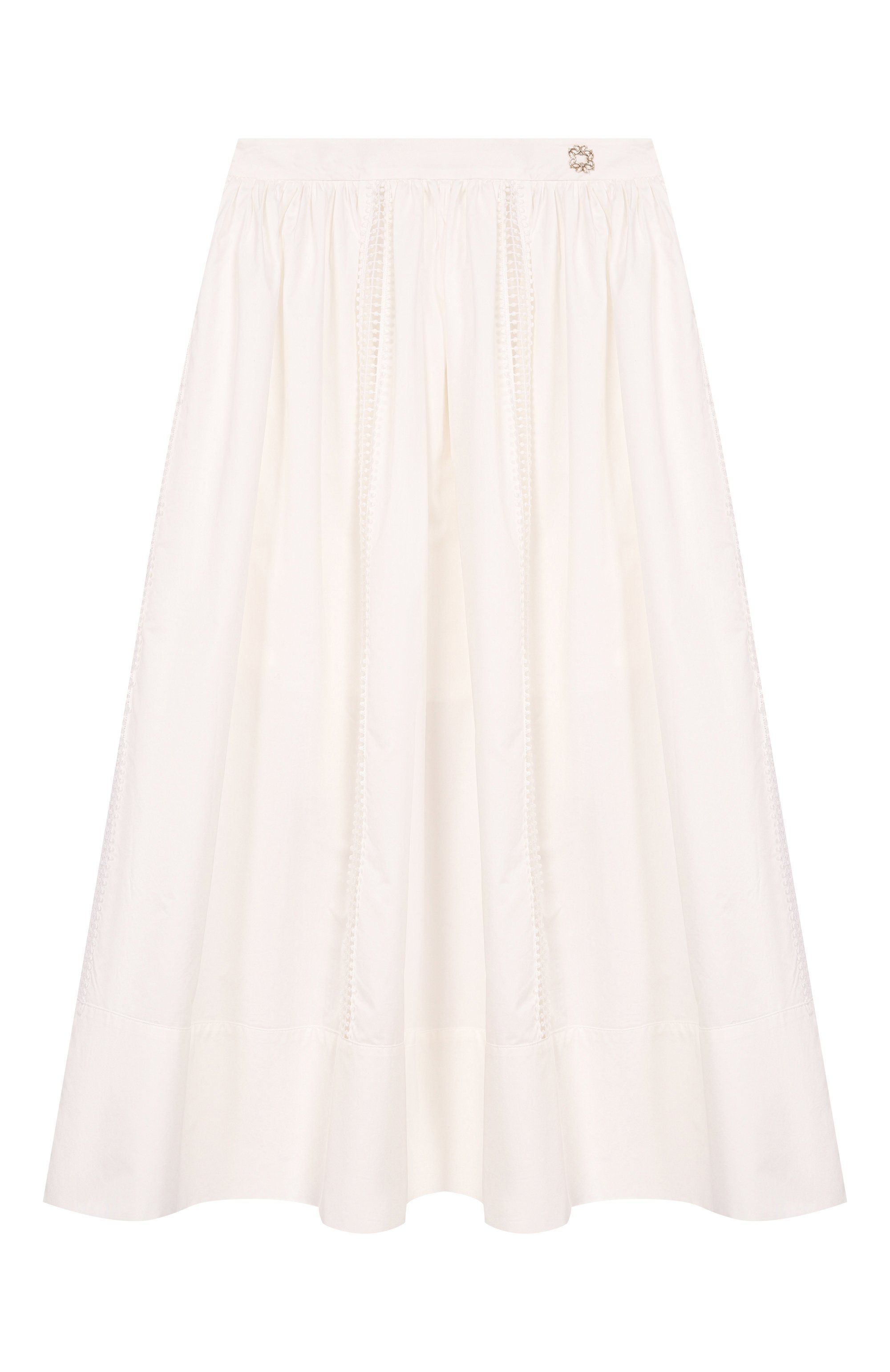 Хлопковая  юбка ELIE SAAB JUNIOR, арт. EFG0044 MX/TS0724, фото 1