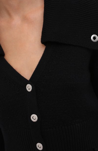 Кардиган из хлопка и шерсти HELMUT LANG, арт. L04HW705, фото 5