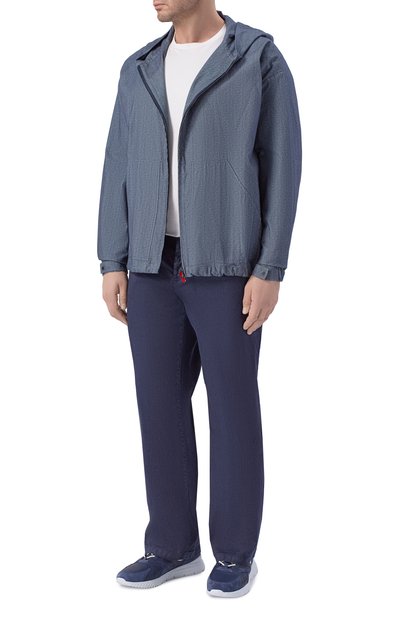 Хлопковая куртка-рубашка KITON, арт. UMC015H0908604, фото 2