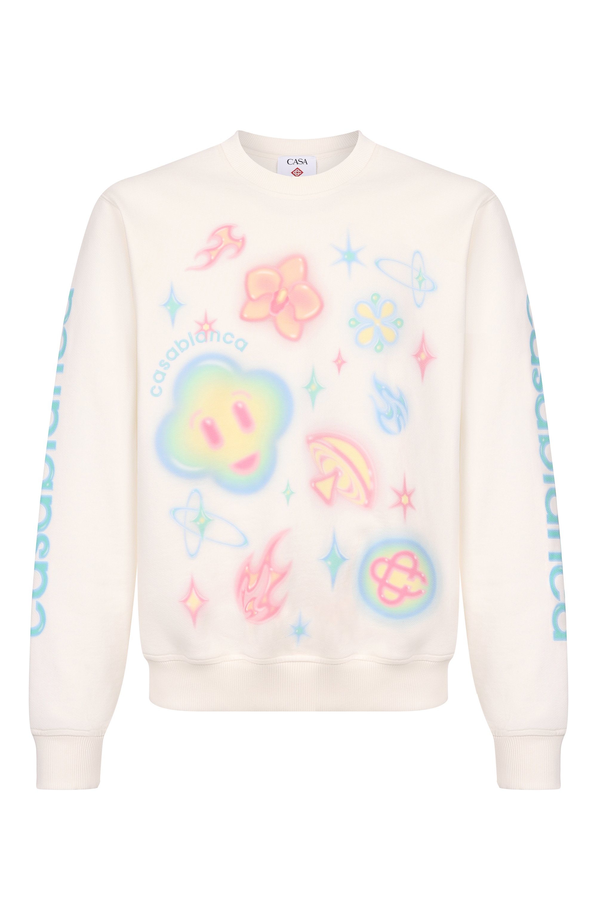 Хлопковый свитшот CASABLANCA, арт. M-SP26-JTP-293-01, фото 1