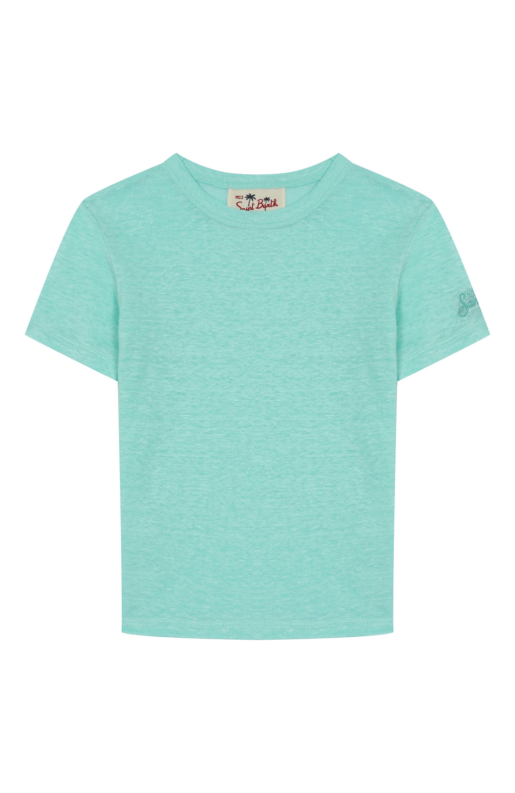 Льняная футболка MC2 SAINT BARTH, арт. STBK ALEX N/00015H, фото 1