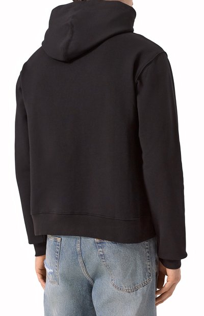 Хлопковое худи DIEGO VENTURINO, арт. DVFLHSDS, фото 4