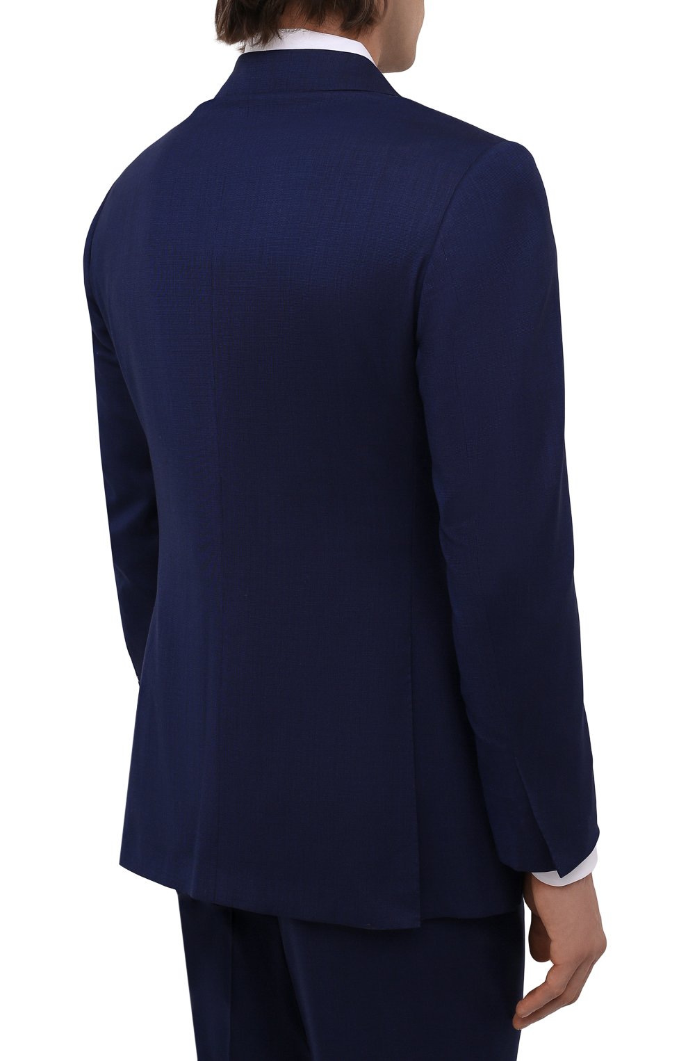 Шерстяной костюм KITON темно-синего цвета по цене 1155000 руб., арт. UA81K06P4409002, фото 3 Шерстяной костюм KITON, арт. UA81K06P4409002, фото 3