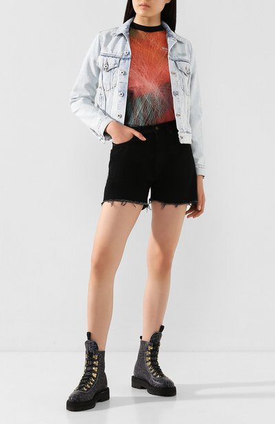 Джинсовая куртка OFF-WHITE, арт. 0WYE012T20DEN0014001, фото 2