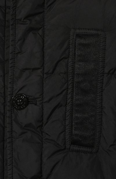 Пуховик STONE ISLAND черного цвета по цене 141500 руб., арт. 711570123, фото 5 Пуховик STONE ISLAND, арт. 711570123, фото 5