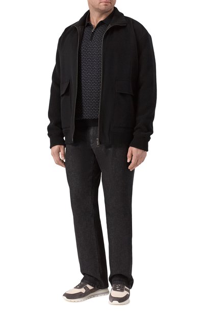 Поло из хлопка и шелка STEFANO RICCI,  арт. K212037P31/F26193, фото 2