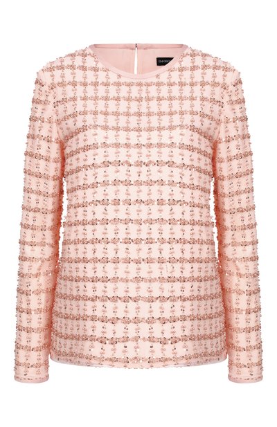 Женский топ с отделкой бисером EMPORIO ARMANI, арт. EW004098/AF20540