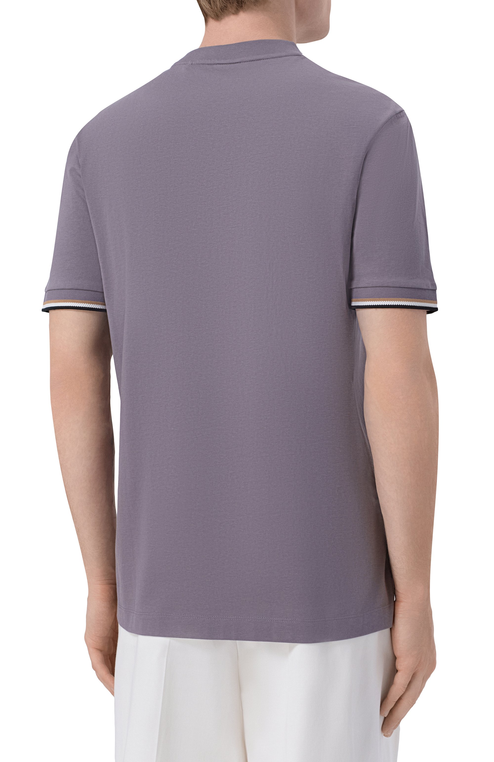 Хлопковая футболка BOSS, арт. 50501097, фото 4