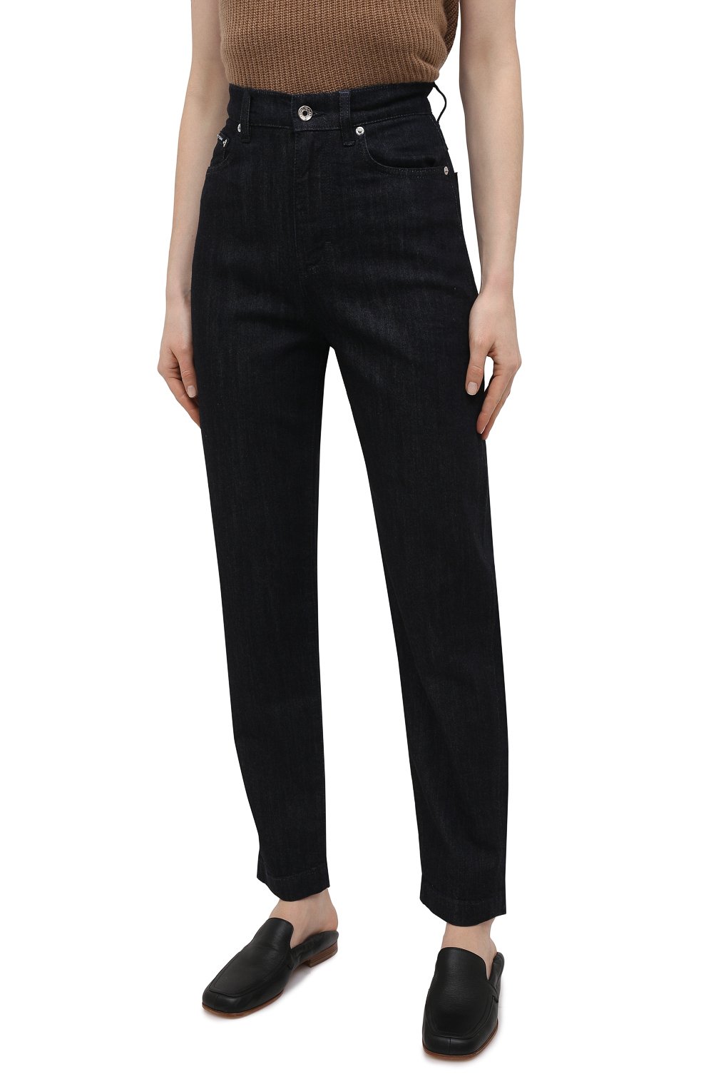 Джинсы DOLCE & GABBANA темно-синего цвета по цене 67200 руб., арт. FTBXGD/G8DA5, фото 3 Джинсы DOLCE & GABBANA, арт. FTBXGD/G8DA5, фото 3
