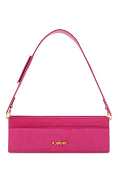 Женская сумка le sac ciuciu JACQUEMUS розового цвета, арт. 213BA101-3110 | Фото 1 (Размер: medium; Материал: Натуральная кожа; Сумки-технические: Сумки через плечо; Материал сплава: Проставлено; Драгоценные камни: Проставлено)