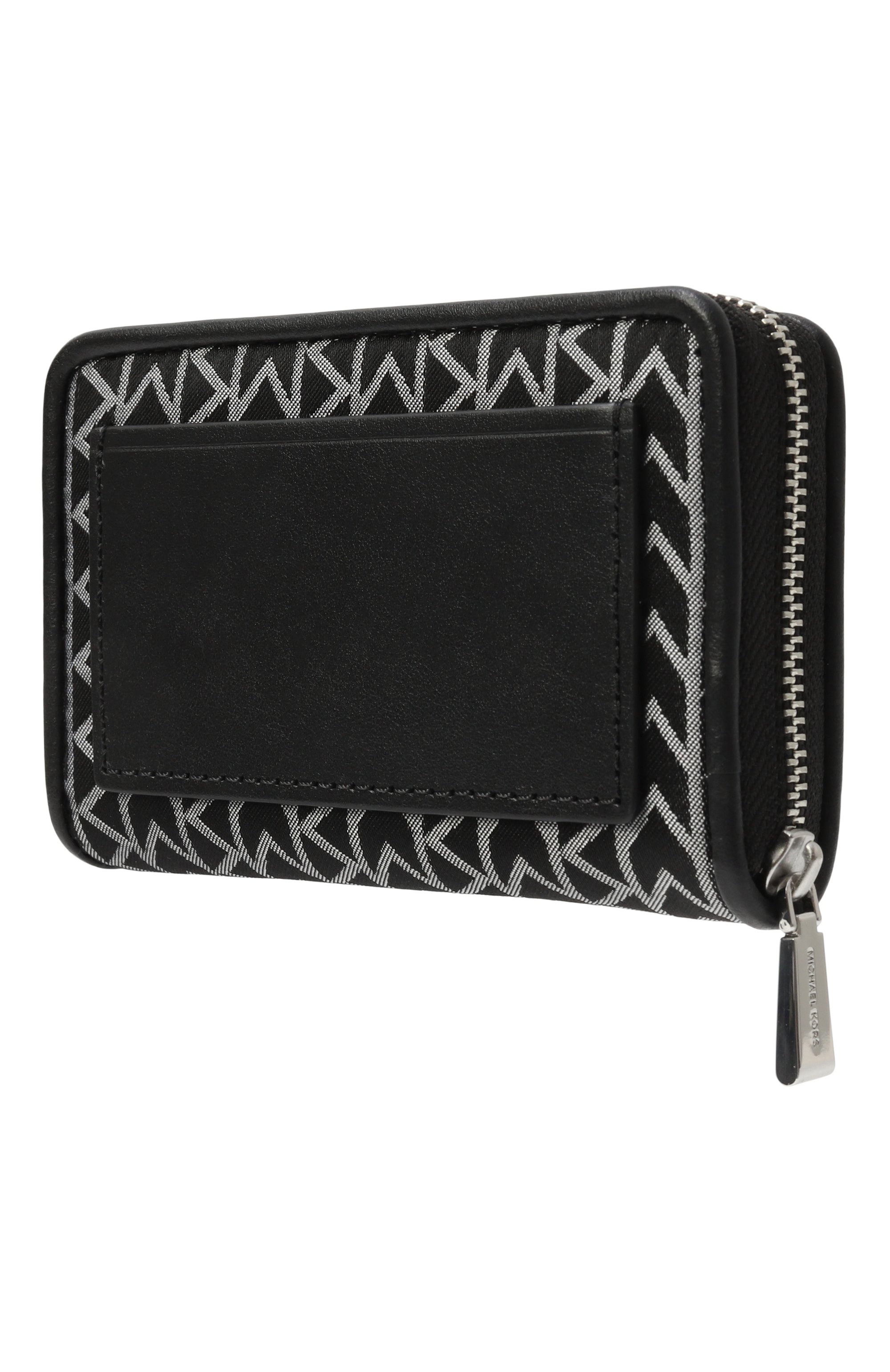 Текстильный кошелек MICHAEL MICHAEL KORS черного цвета по цене 10850 руб., арт. 32T5SYTD00, фото 2 Текстильный кошелек MICHAEL MICHAEL KORS, арт. 32T5SYTD00, фото 2