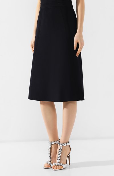 Юбка из вискозы VICTORIA BECKHAM, арт. SK KNT 3712 PSS19 SIGNATURE STRETCH, фото 3