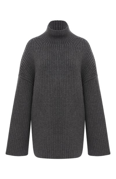 Шерстяной свитер NANUSHKA, арт. RAW_CHARC0AL_S0FT W00L BLEND KNIT, фото 1