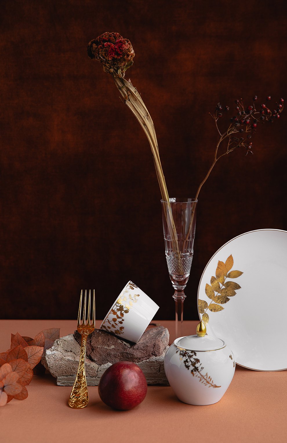 Кофейная чашка с блюдцем vegetal or BERNARDAUD, арт. 0731/21509, фото 3