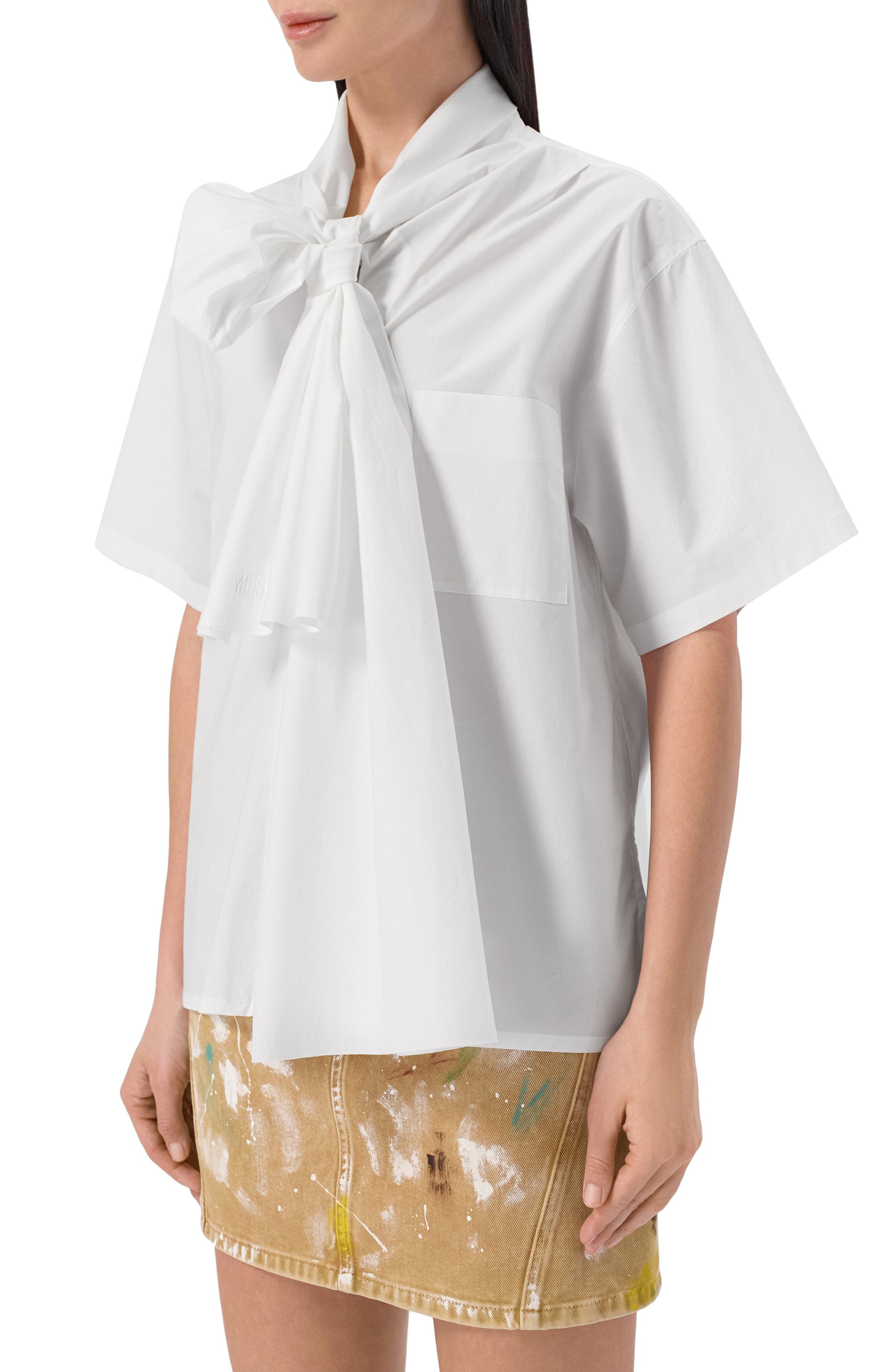 Хлопковая рубашка MOSCHINO, арт. A0208/0531, фото 3