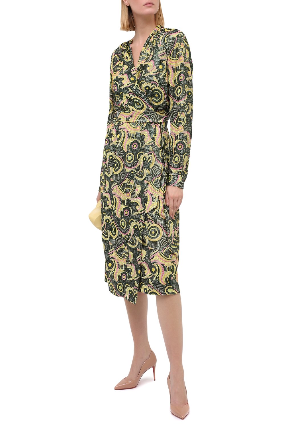 Кожаные туфли hot chick CHRISTIAN LOUBOUTIN, арт. hot chick 85 patent, фото 2