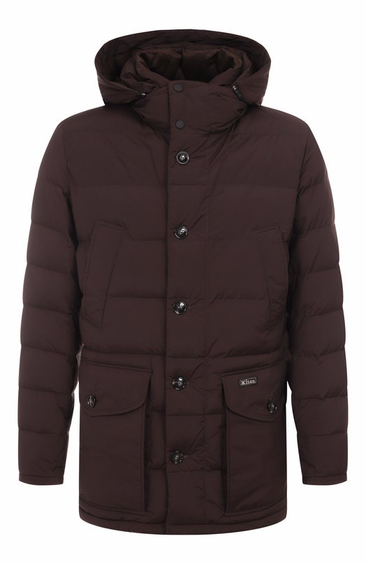Пуховик Kiton UW2250V0440H04 Коричневый UW2250V0440H04