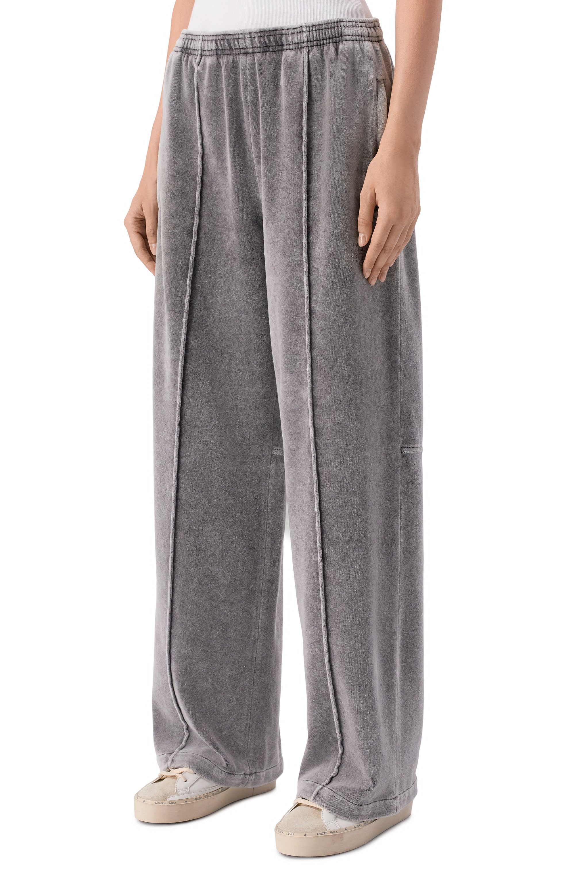 Бархатные брюки ALEXANDERWANG.T, арт. 4CC4254911, фото 3