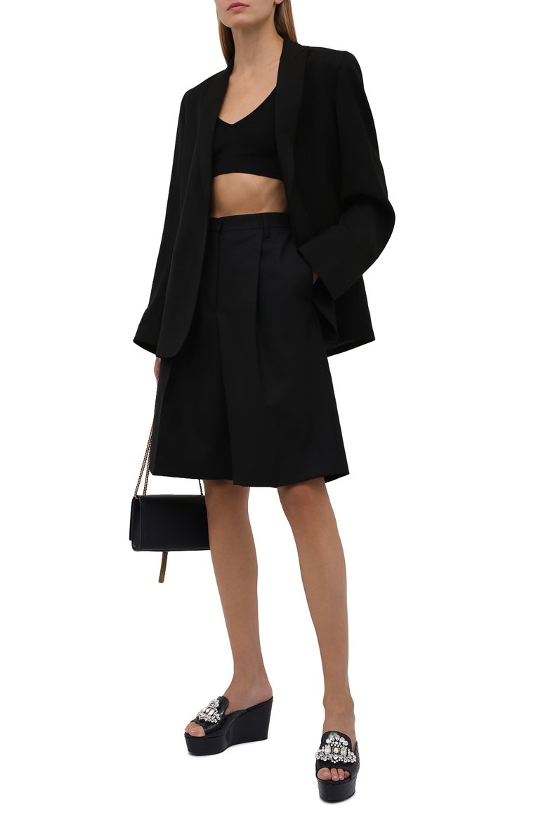 Кожаные сабо bianca DOLCE & GABBANA, арт. CZ0081/C2G15/CNIL, фото 2