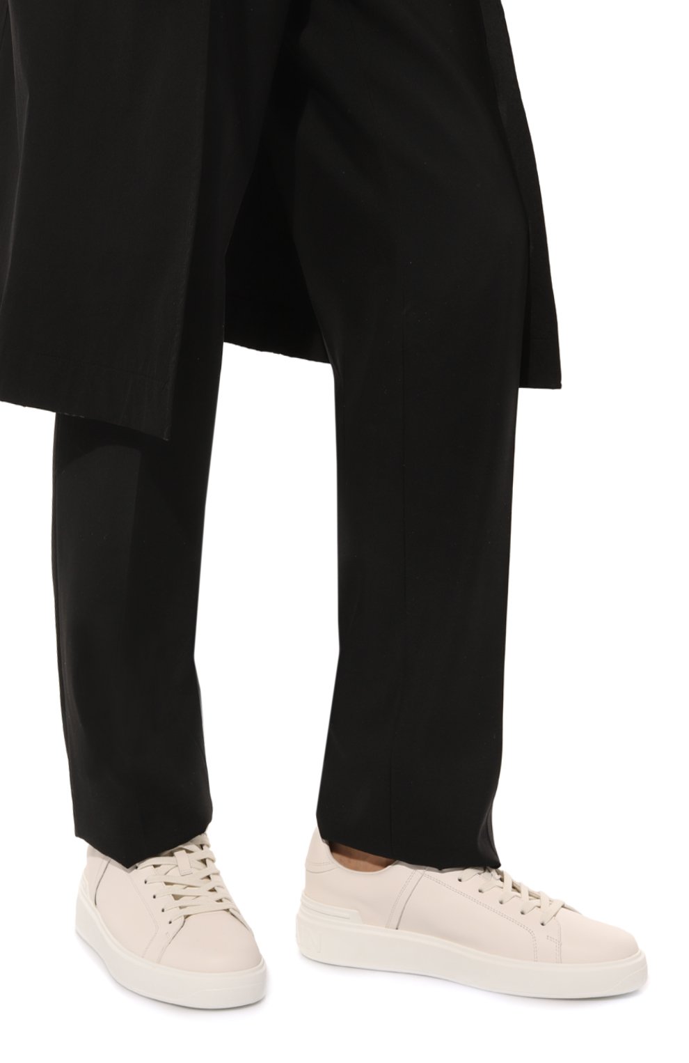 Кожаные кеды BALMAIN, арт. YM0VI288LVTR/0FA, фото 3