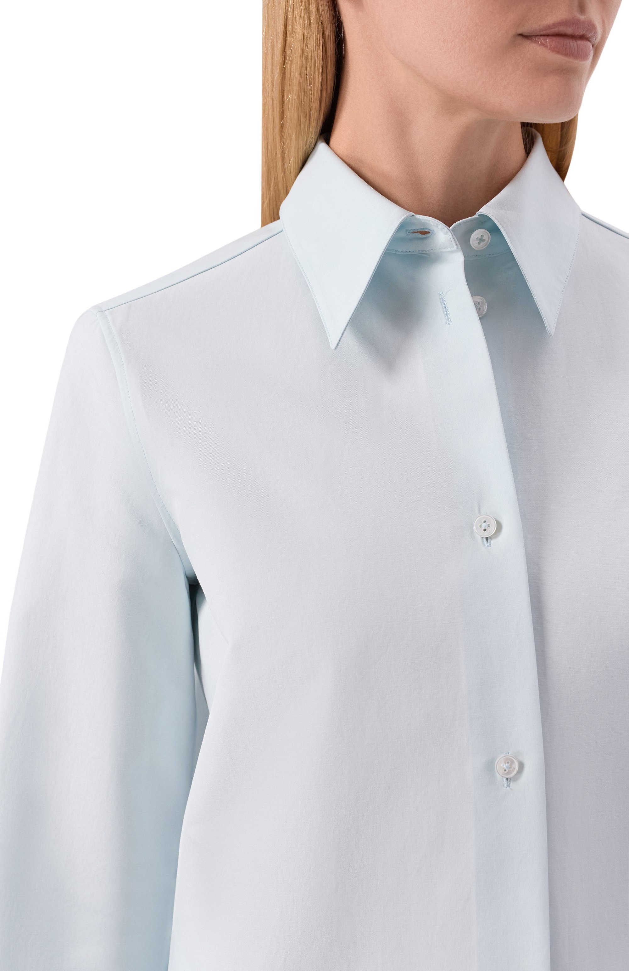 Хлопковая рубашка JIL SANDER, арт. J04DL0003/J45225, фото 5