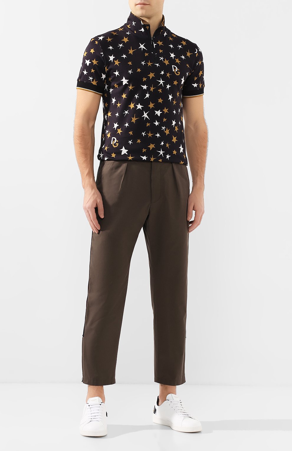 Хлопковые брюки ALEXANDER MCQUEEN, арт. 590015/Q0S44, фото 2