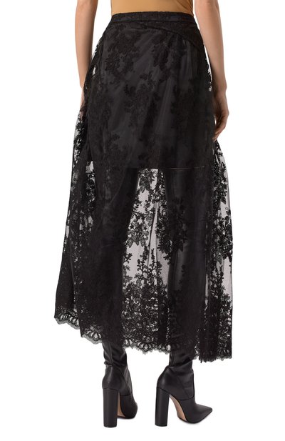 Юбка JUUN.J черного цвета по цене 99500 руб., арт. JW5527W52, фото 4 Юбка JUUN.J, арт. JW5527W52, фото 4