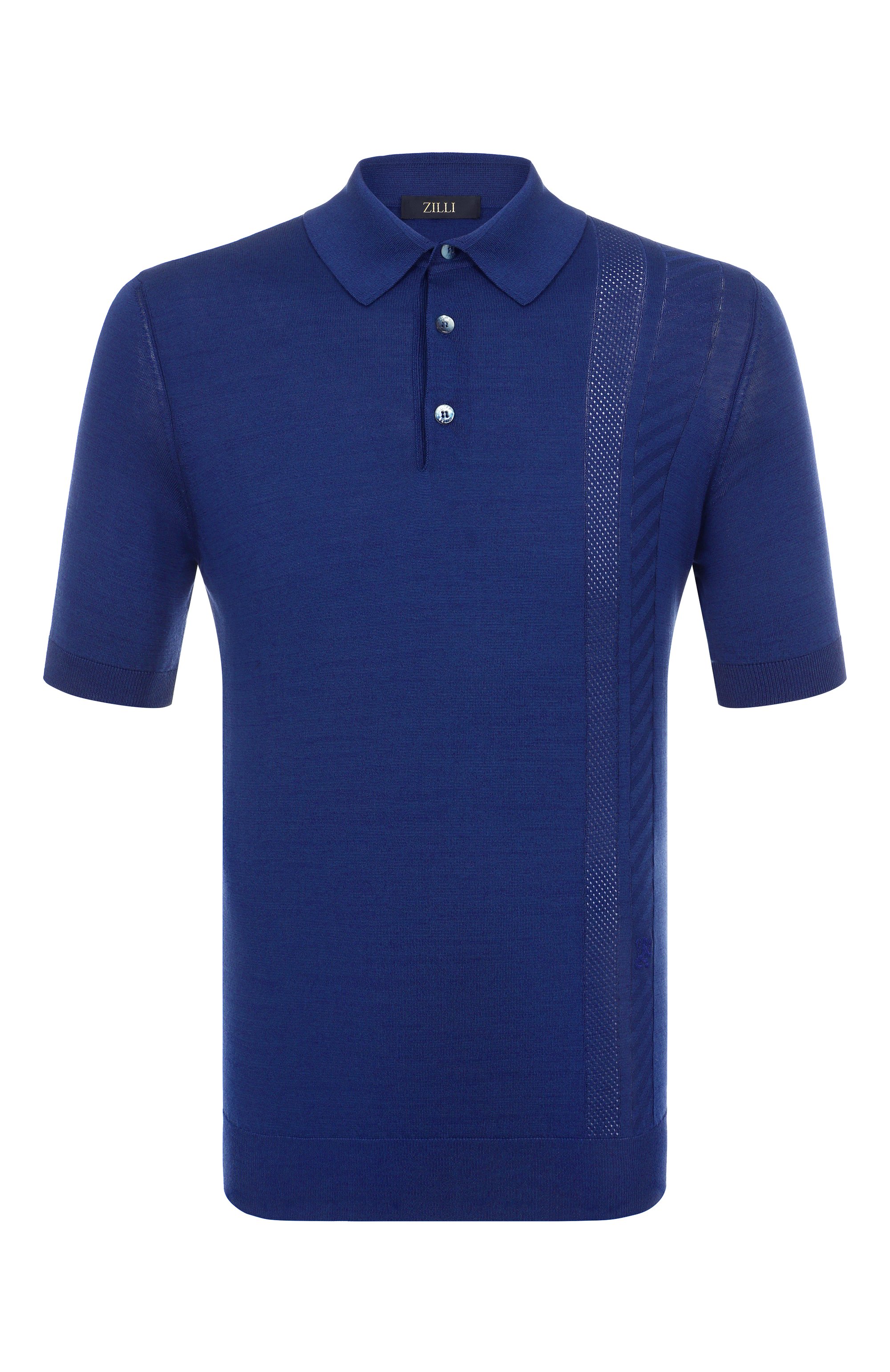 Поло из хлопка и шелка ZILLI, арт. KBP002M0142VFWS00, фото 1