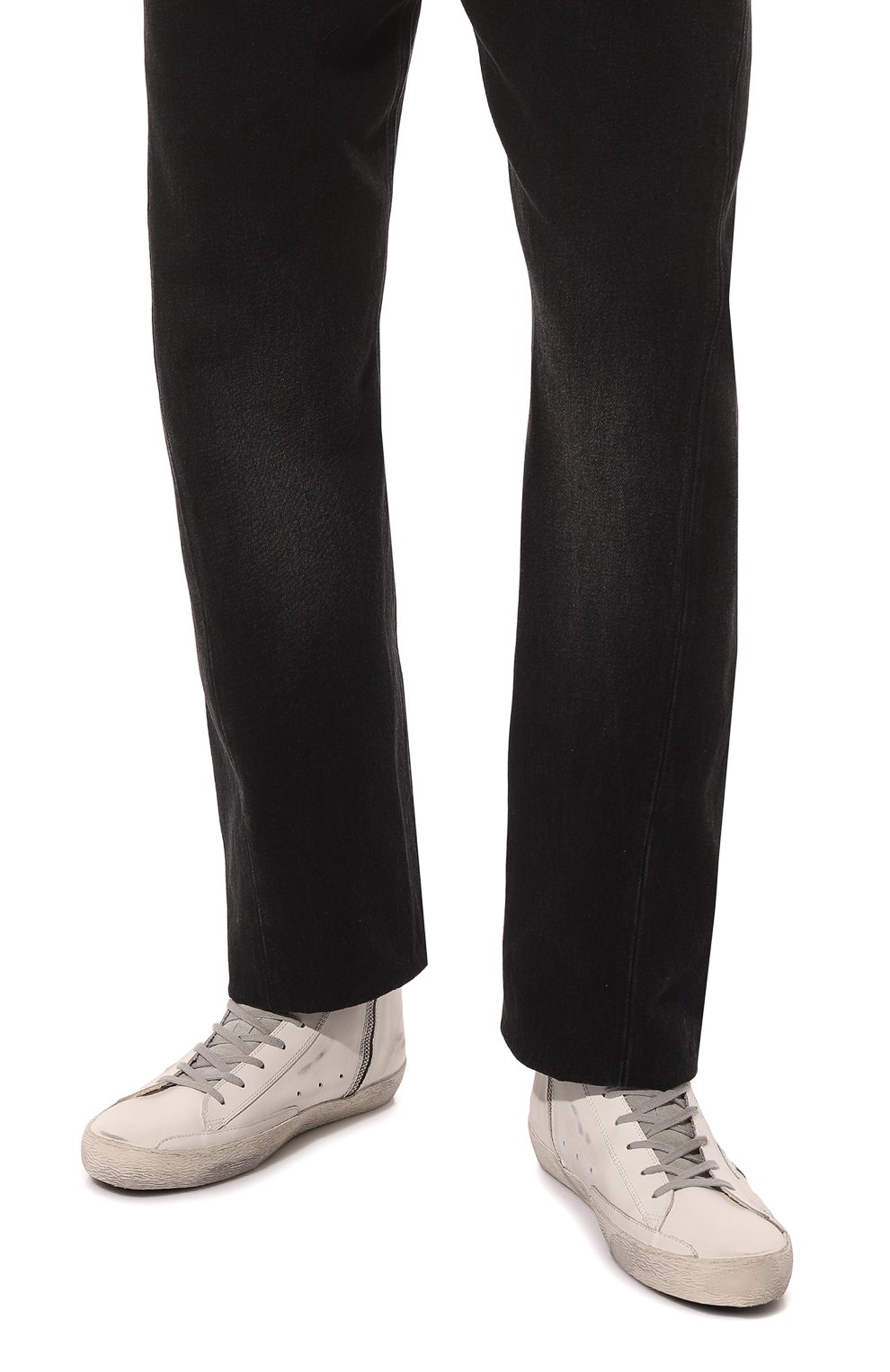 Кожаные кеды francy GOLDEN GOOSE DELUXE BRAND, арт. GMF00113/F0003191027, фото 3