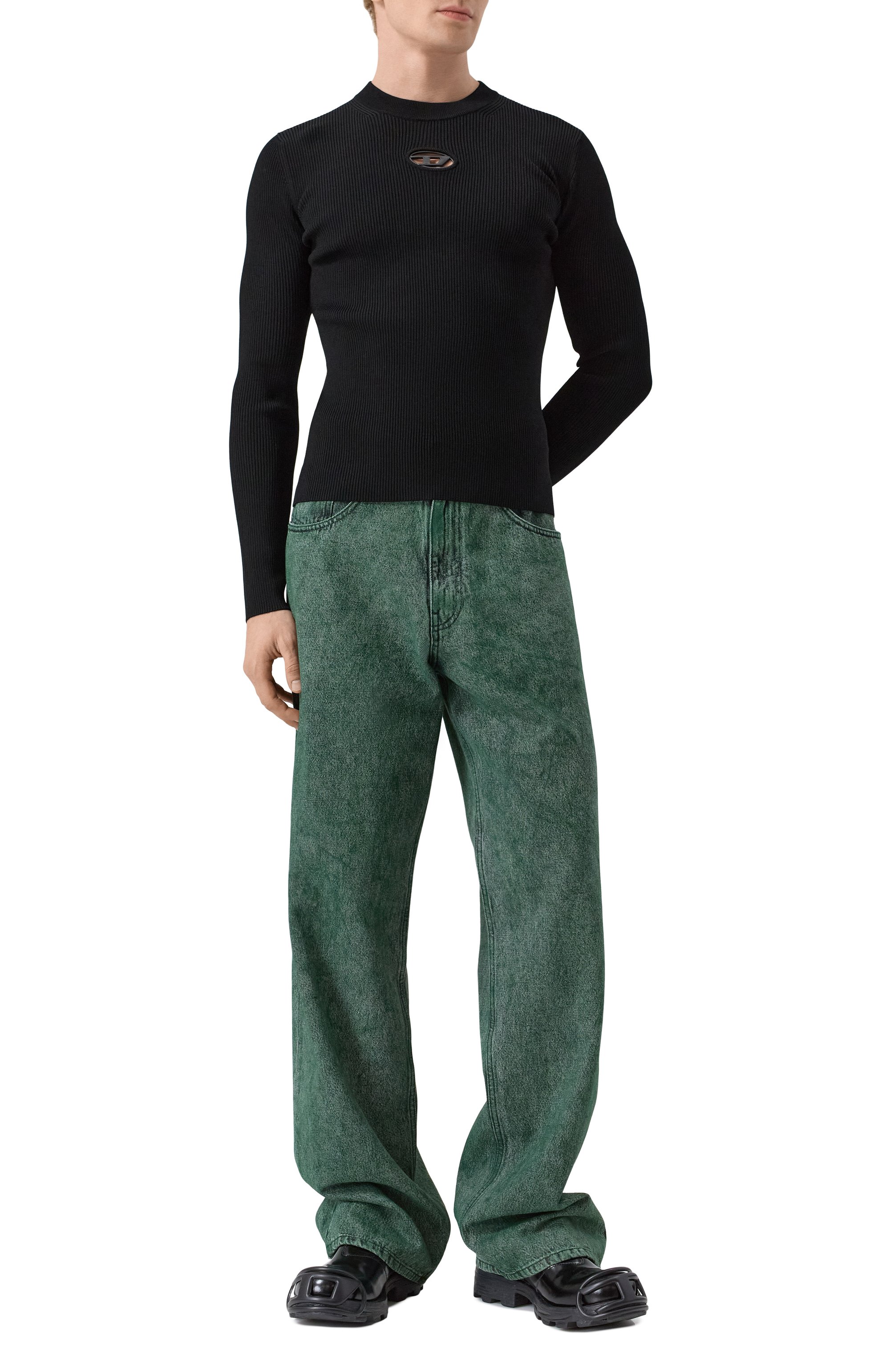 Кожаные ботинки d-hammer DIESEL, арт. Y03254/P5268, фото 2