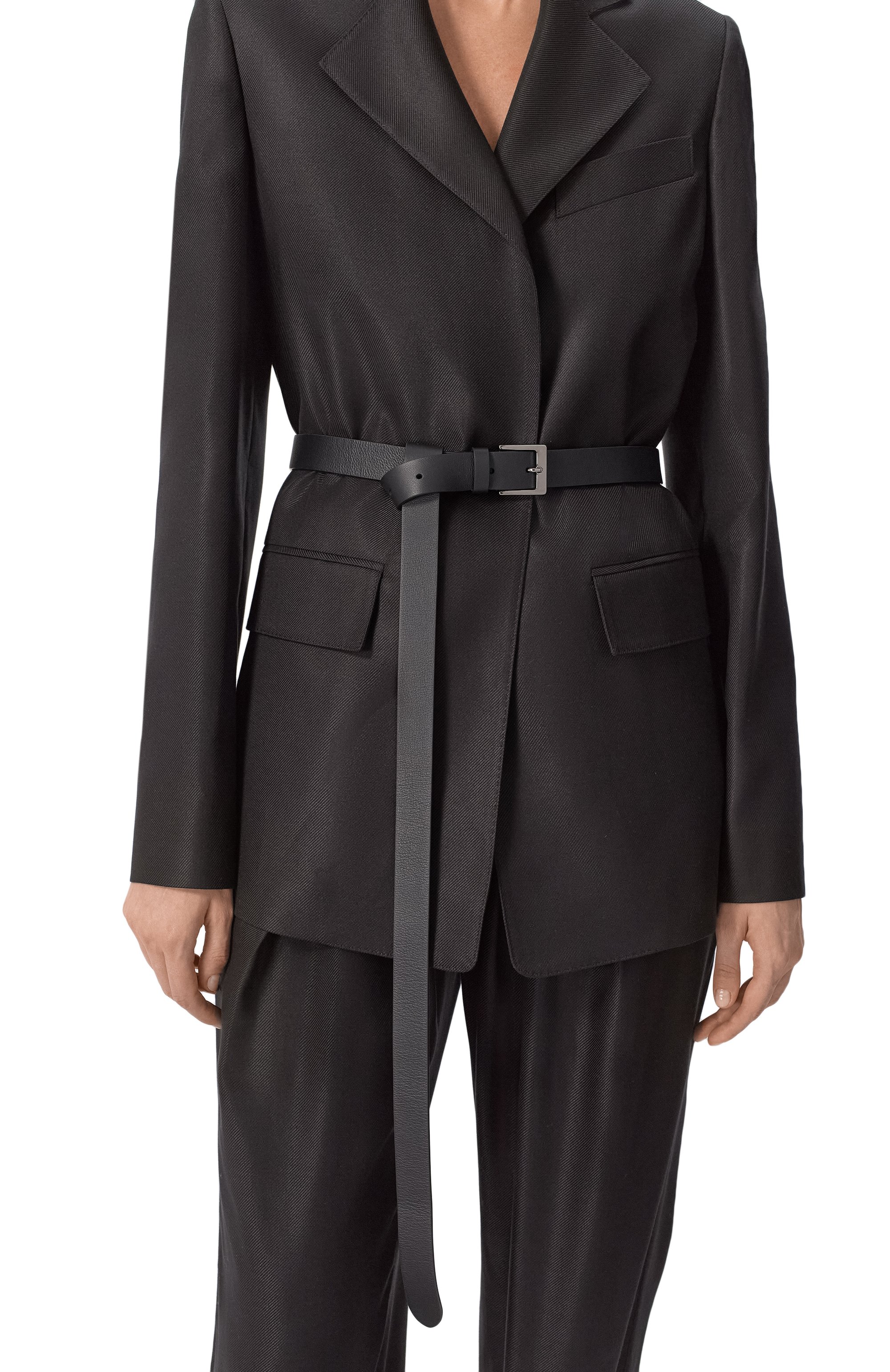 Кожаный ремень MVST, арт. 67D.0008/NABUK, фото 2