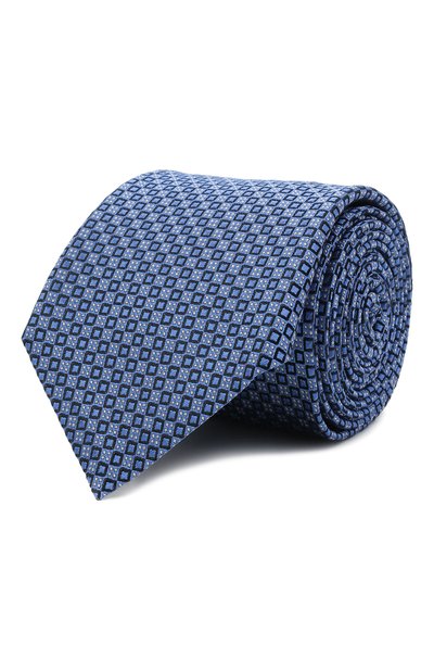 Мужской шелковый галстук CANALI, арт. 18/HJ03077
