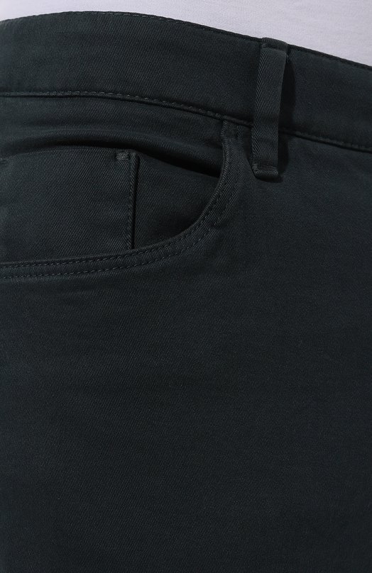 Брюки из хлопка и кашемира Zilli J5T004M0163VZGVP0 Зелёный  J5T004M0163VZGVP0 Фото 5