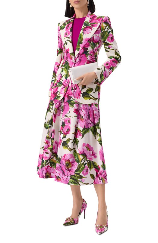 Шерстяной топ Dolce & Gabbana FXT02Z/JCVXF Розовый  FXT02Z/JCVXF Фото 2