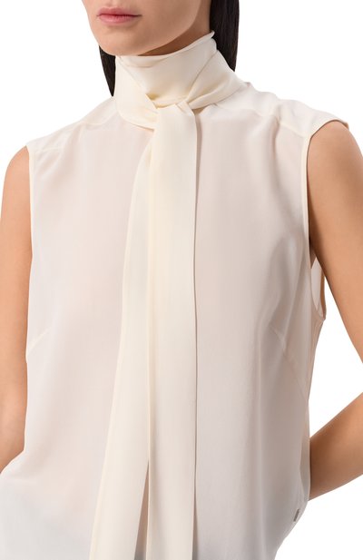 Шелковый топ BOSS, арт. 50553919, фото 5