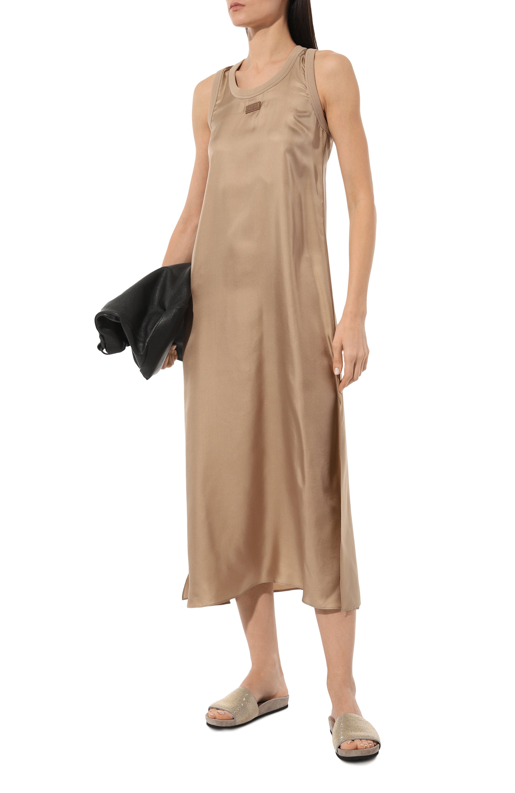 Замшевые шлепанцы BRUNELLO CUCINELLI, арт. MZMIGB1106, фото 2