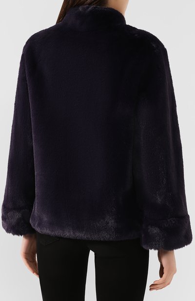 Укороченная шуба из эко-меха EMPORIO ARMANI, арт. 6G2B83/2NUPZ, фото 4