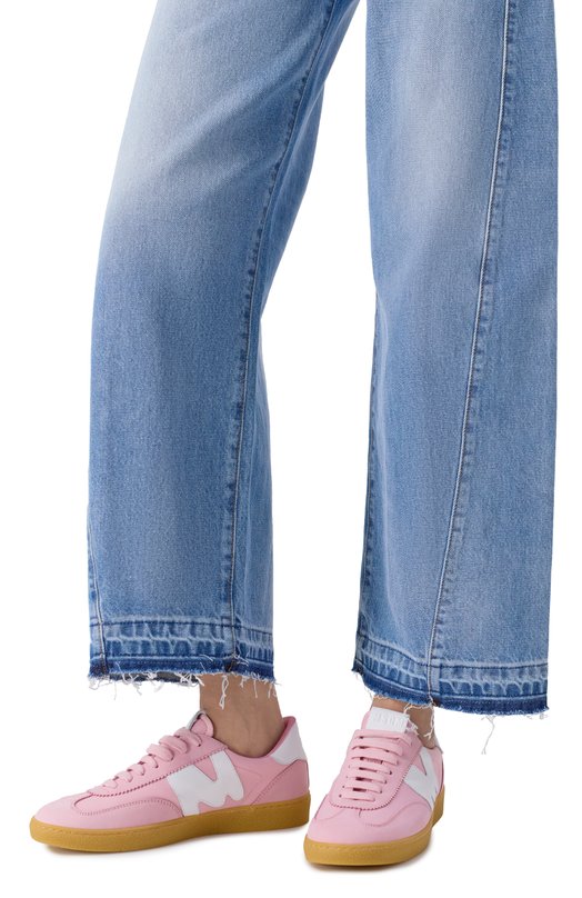 Комбинированные кеды Retro MSGM 4041MDS021/988 Розовый  4041MDS021/988 Фото 2