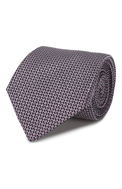 Мужской шелковый галстук LANVIN, арт. 2140/TIE