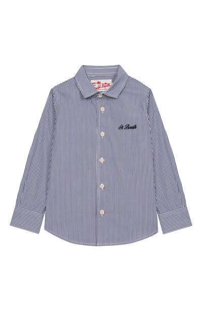 Льняная рубашка MC2 SAINT BARTH, арт. STBK AGNES/AGN0001/01524F