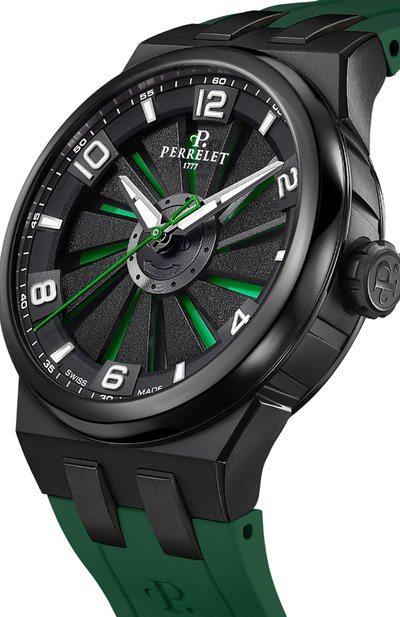 Часы turbine titanium green PERRELET, арт. A4067/5, фото 3