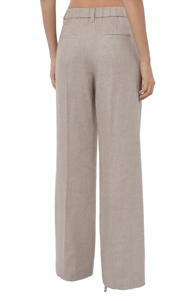 Льняные брюки BRUNELLO CUCINELLI, арт. MH567P8539, фото 4