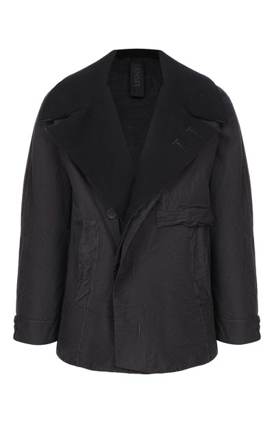 Мужская куртка из хлопка и шерсти TRANSIT, арт. CFUTRB0241