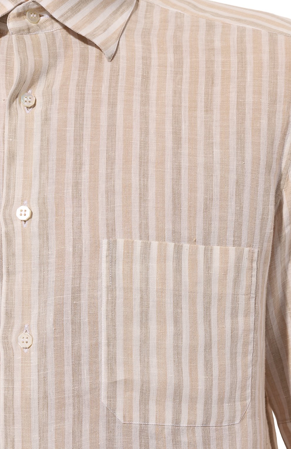 Льняная рубашка STEFANO RICCI бежевого цвета по цене 86250 руб., арт. MC007469/LX2715, фото 5 Льняная рубашка STEFANO RICCI, арт. MC007469/LX2715, фото 5