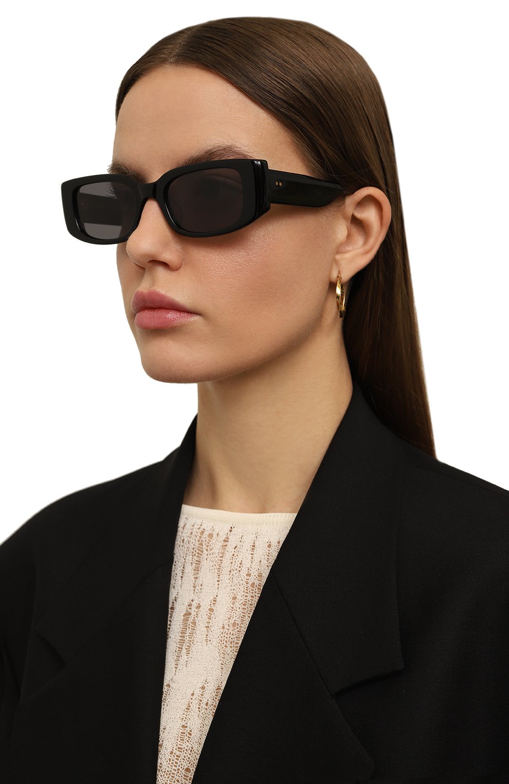 Солнцезащитные очки PROJEKT PRODUKT черного цвета по цене 29100 руб., арт. CL4 C1, фото 2 Солнцезащитные очки PROJEKT PRODUKT, арт. CL4 C1, фото 2