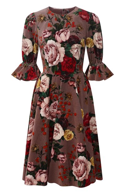 Женское хлопковое платье DOLCE & GABBANA, арт. F6F5RT/FSWBS