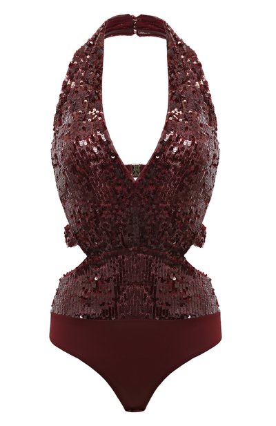 Женское боди с пайетками PATRIZIA PEPE, арт. 8C0645_A299