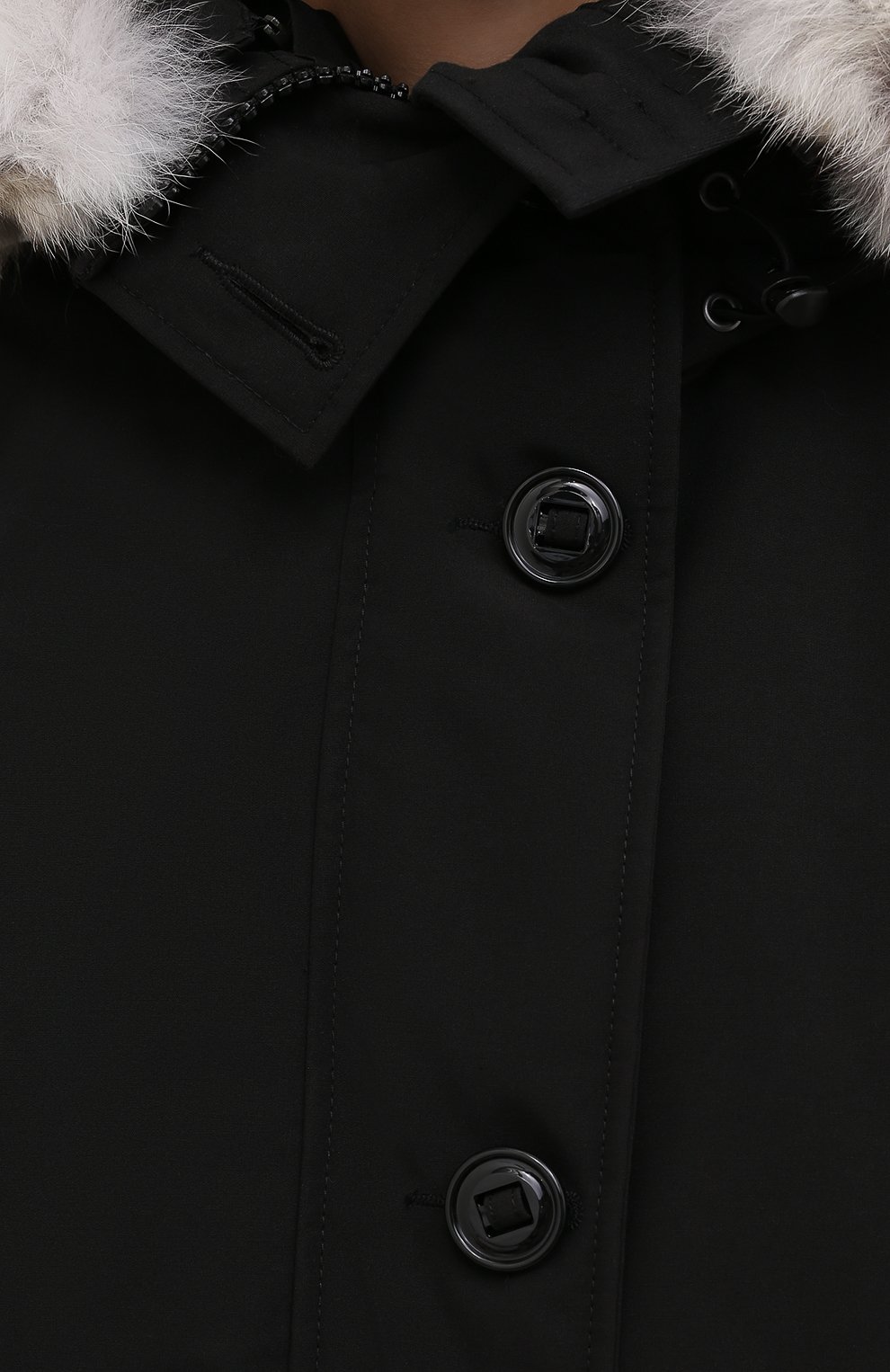 Пуховая парка CANADA GOOSE черного цвета по цене 139000 руб., арт. 2580L, фото 5 Пуховая парка CANADA GOOSE, арт. 2580L, фото 5