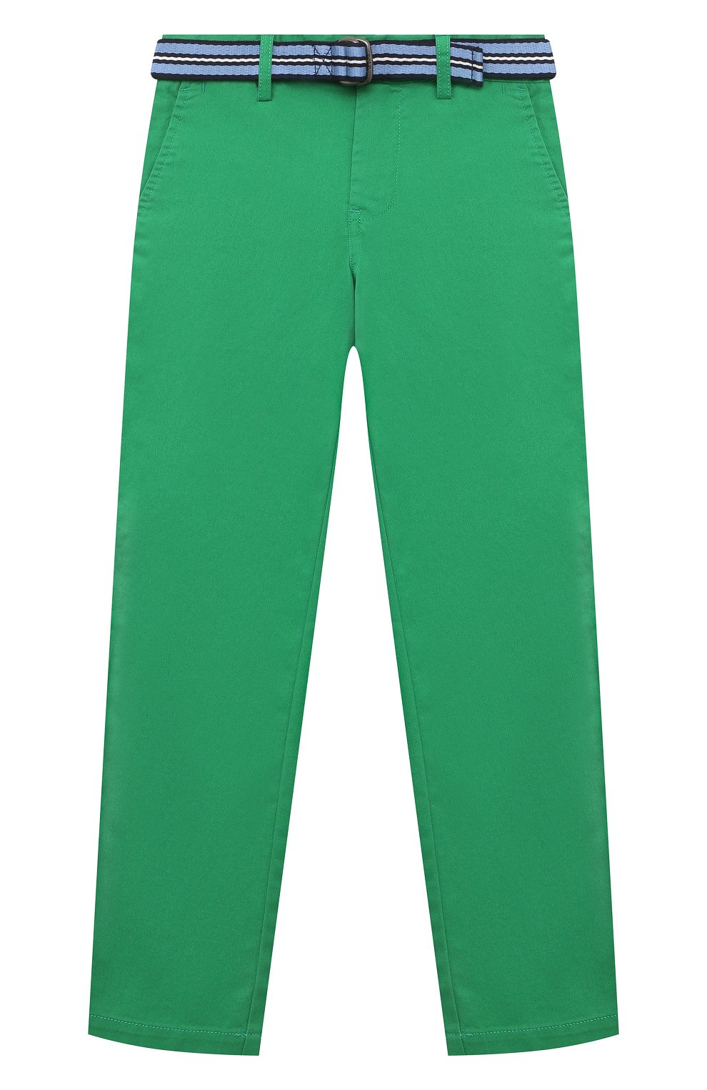 Хлопковые брюки POLO RALPH LAUREN зеленого цвета по цене 9470 руб., арт. 322855394, фото 1 Хлопковые брюки POLO RALPH LAUREN, арт. 322855394, фото 1
